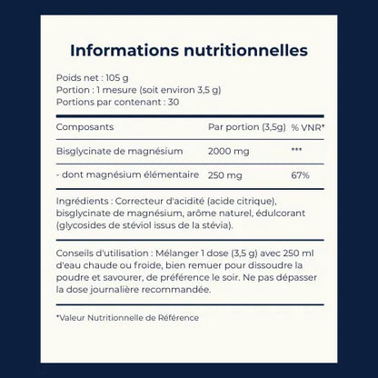 Elixium - Glycinate de Magnésium